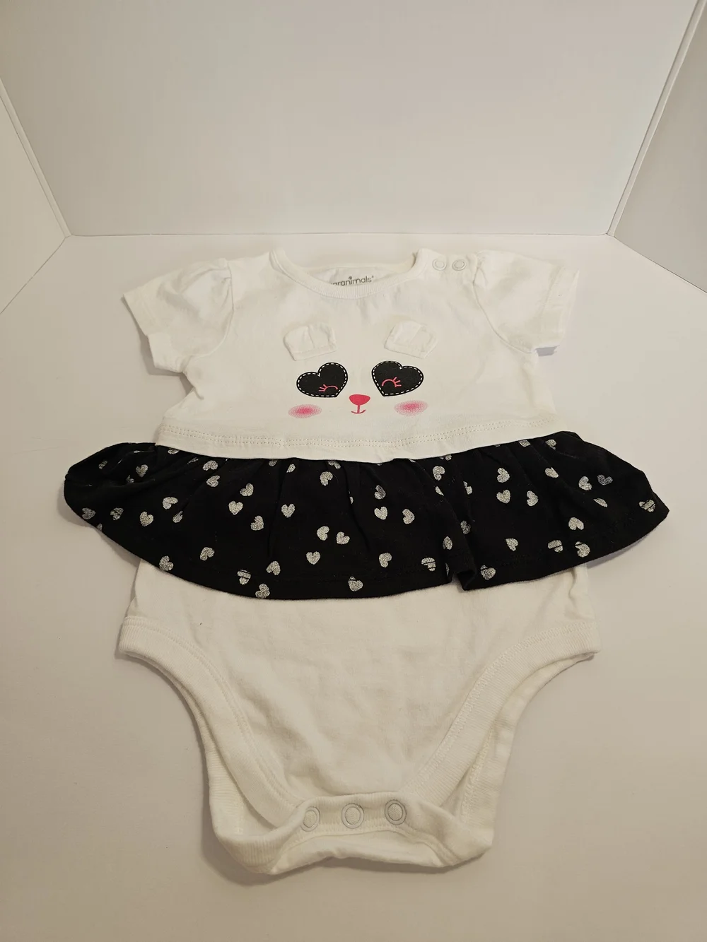 NWT - Baby Girls Summer Onesie & Dresses Lot - Pink, Yellow, White, Black - Picture 5 of 16